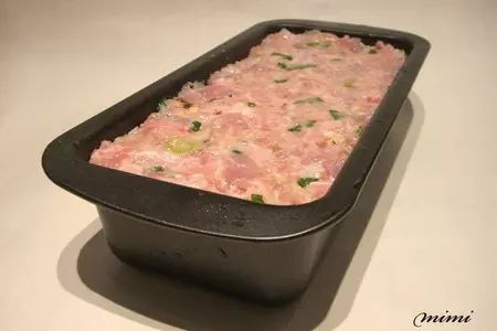 Террин из курицы с фисташками: шаг 1