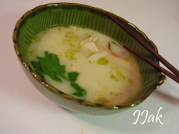 Суп морской сливочный по японским мотивам: шаг 2