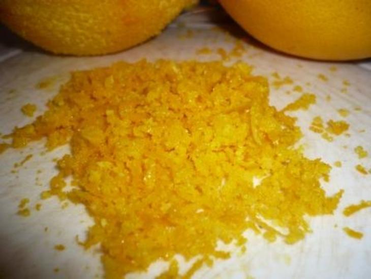 Песочный пирог "апельсин и карамель": шаг 1