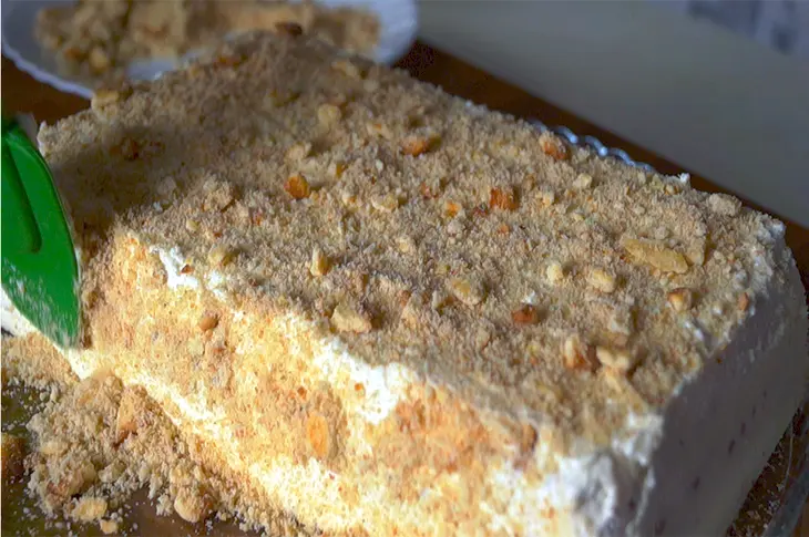 Очень вкусный торт без выпечки. супер простой рецепт!: шаг 4
