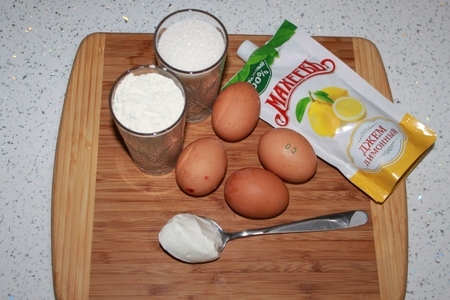 Лучший рецепт бисквита с лимонным джемом махеевъ: шаг 1