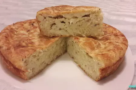 Рисовый пирог с рыбой: шаг 4