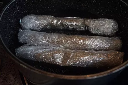 Колбаски из индейки: шаг 7