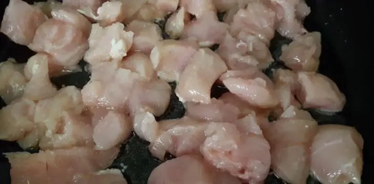 Капуста тушёная с мясом: шаг 1