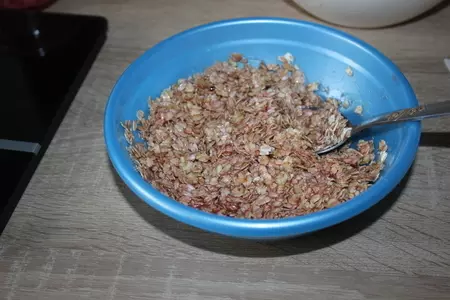 Творожные мини запеканки с овсяными хлопьями и клюквой: шаг 4