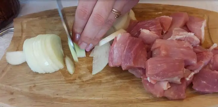 Чанахи в горшочках: шаг 1