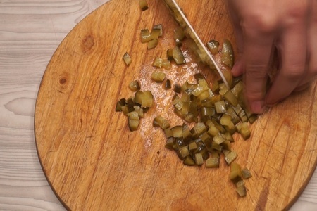 Потрясающе вкусный салат "палочка выручалочка". такой никогда не приедается!: шаг 2