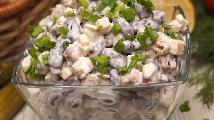 Потрясающе вкусный салат "палочка выручалочка". такой никогда не приедается!: шаг 3