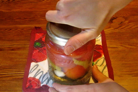 Консервированные помидоры. просто и очень вкусно!: шаг 5
