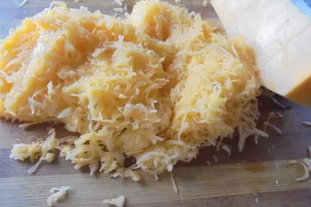 Тыквенный манник с лимонным сиропом: шаг 2