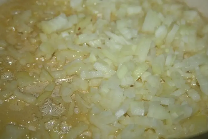 Икра из шампиньонов под пармезановой корочкой: шаг 2