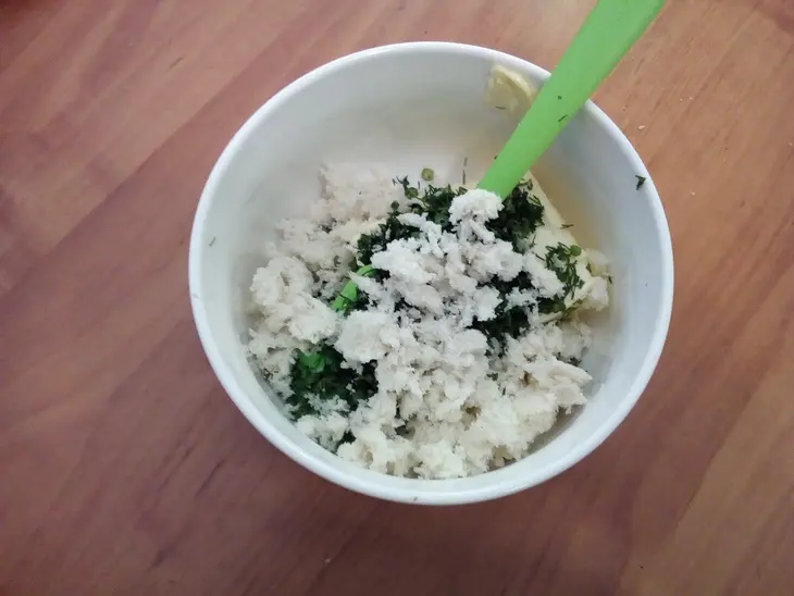 Закуска "вкусный бутерброд": шаг 3