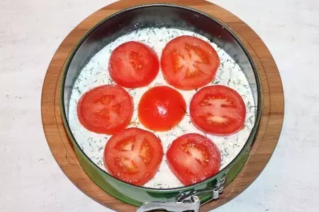 Тарт с рикоттой и чесночным укропом: шаг 7