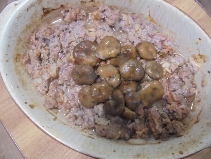 Картофельно-грибно-мясная запеканка: шаг 7
