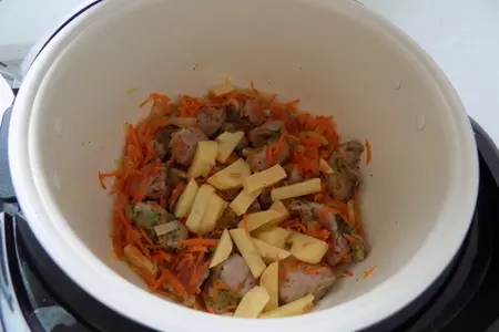 Гороховый суп, томлённый со сливочным маслом: шаг 6