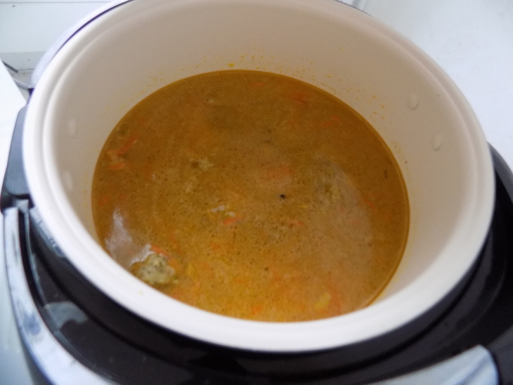 Гороховый суп, томлённый со сливочным маслом: шаг 7