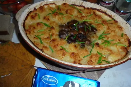 Картофельно-грибно-мясная запеканка: шаг 9