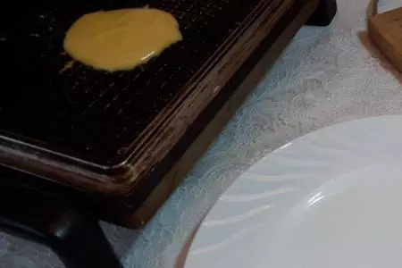 Вафельные трубочки: шаг 2