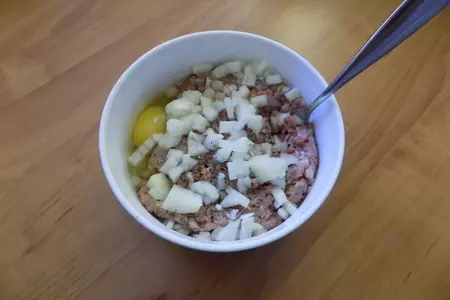 Говяжьи котлеты с овсянкой.: шаг 1
