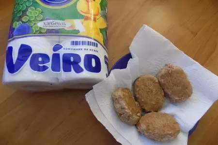 Говяжьи котлеты с овсянкой.: шаг 7