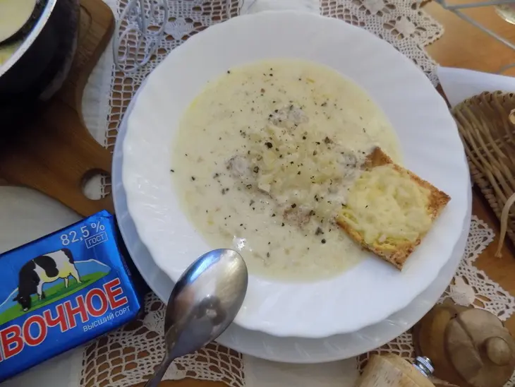 Французский луковый суп по-деревенски: шаг 15