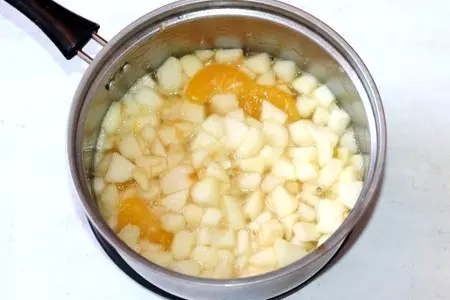 Сливочно-творожный рулет с фруктовой начинкой: шаг 9