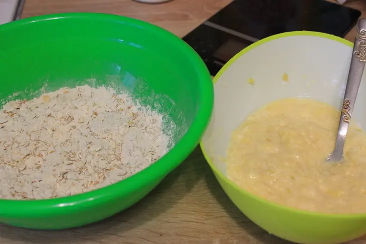 Овсяные кексы с яблоком и корицей: шаг 5