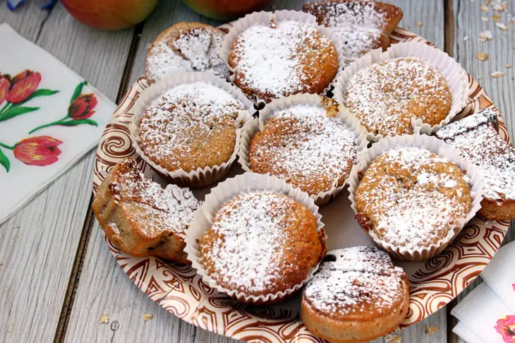 Овсяные кексы с яблоком и корицей: шаг 10