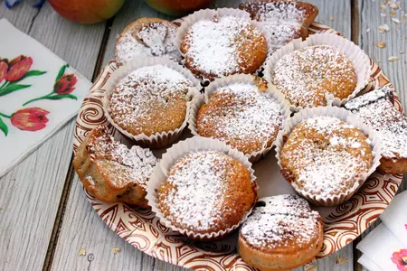 Овсяные кексы с яблоком и корицей: шаг 10