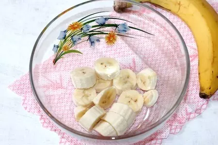 Овсяное печенье с бананом и изюмом: шаг 2