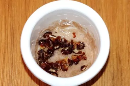 Молочное овсяное печенье с фруктами: шаг 3