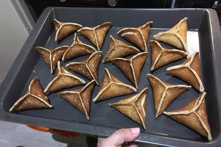Треугольные блинчики с сыром и грибами: шаг 11