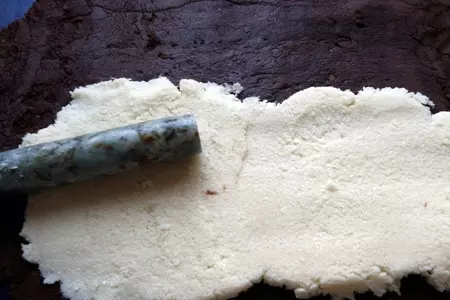 Рулет  кокосово-шоколадный «баунти отдыхает».: шаг 3