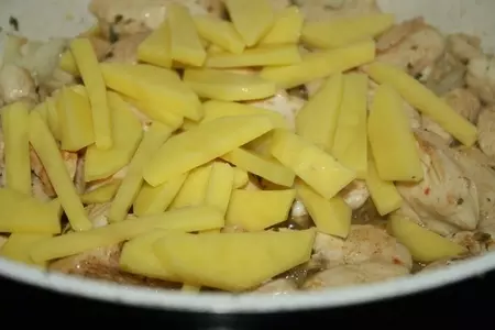 Сливочный куриный суп: шаг 4