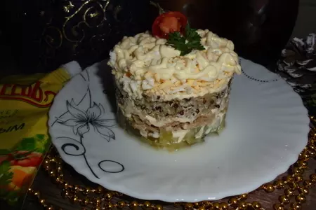 Салат с киноа и тунцом: шаг 6