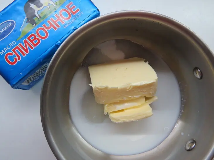 Творожный пирог с яблоками и кокосовой карамелью: шаг 7