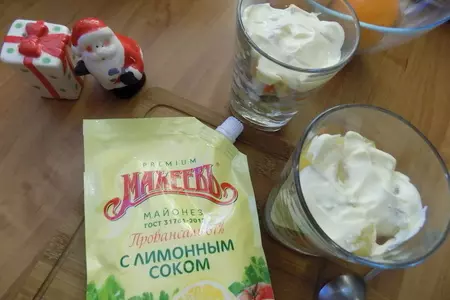 Крабовый салат с апельсином: шаг 4