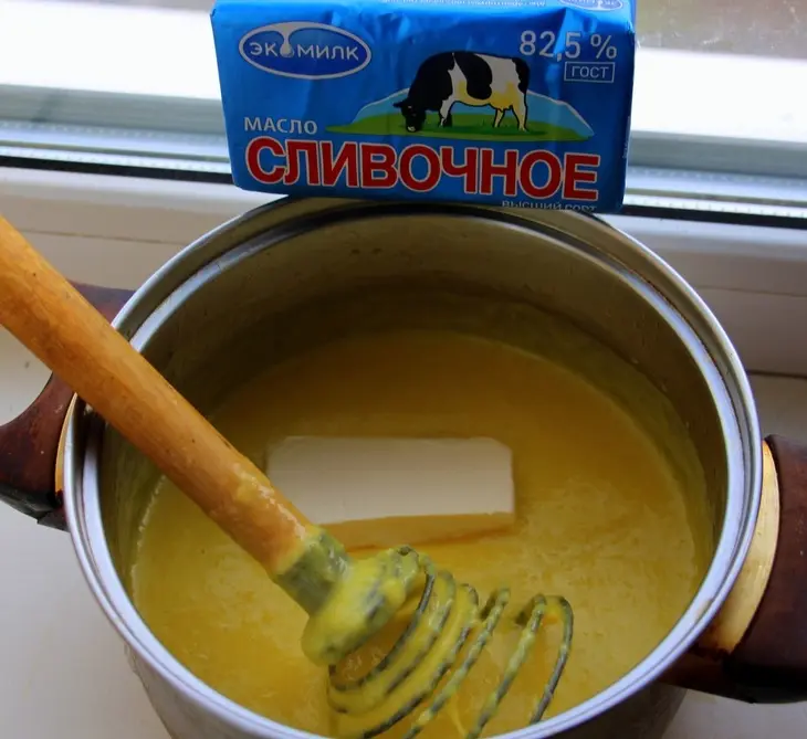 Торт-мороженое с манговым парфе: шаг 8