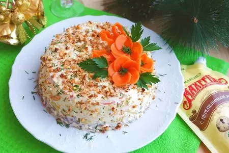 Салат с сельдью "фаворит": шаг 14