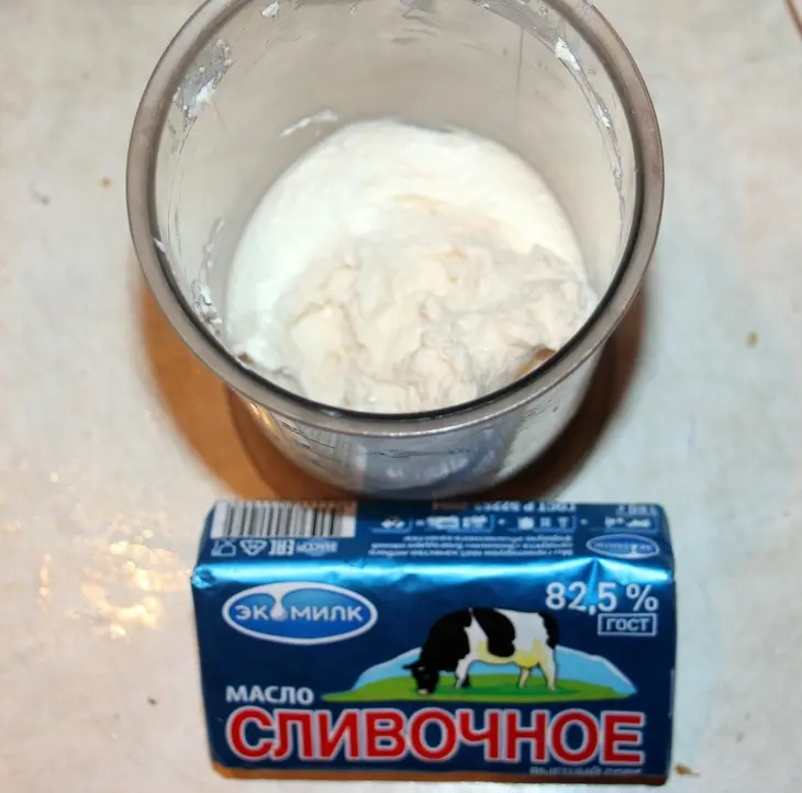 Закусочный торт со сливочно-кальмаровым муссом: шаг 5