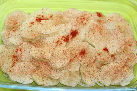Карп с картофелем под масляной корочкой: шаг 4