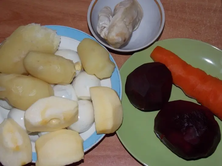 Салат " праздничный": шаг 1