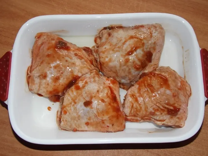Курица в ореховом соусе.: шаг 3