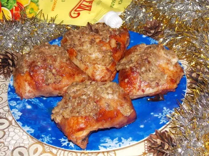 Курица в ореховом соусе.: шаг 6