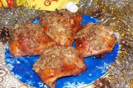 Курица в ореховом соусе.: шаг 6