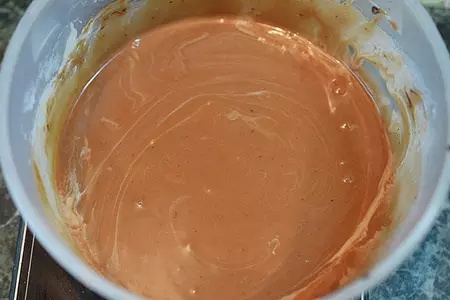 Шоколадные блины с апельсиновым маслом: шаг 3