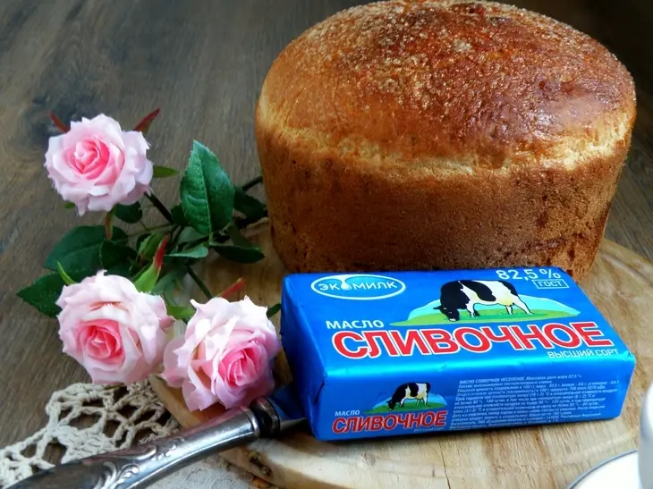 Сливочный хлеб к чаю.: шаг 4