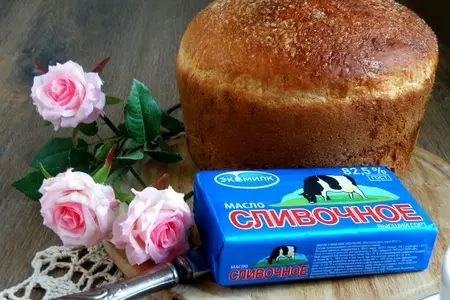 Сливочный хлеб к чаю.: шаг 4