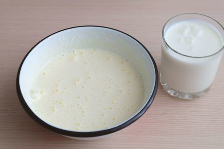 Кекс молочный с черносливом: шаг 2