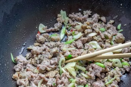 Мапо доуфу (麻婆豆腐): шаг 4
